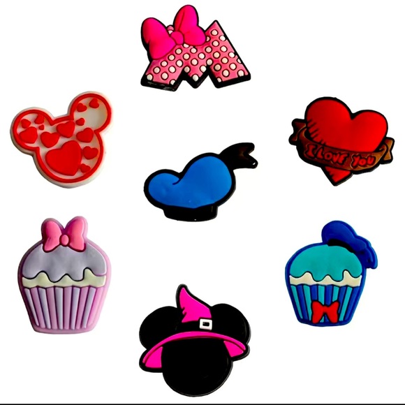 Disney set of 10 shoe/croc charms NWT - Picture 2 of 4